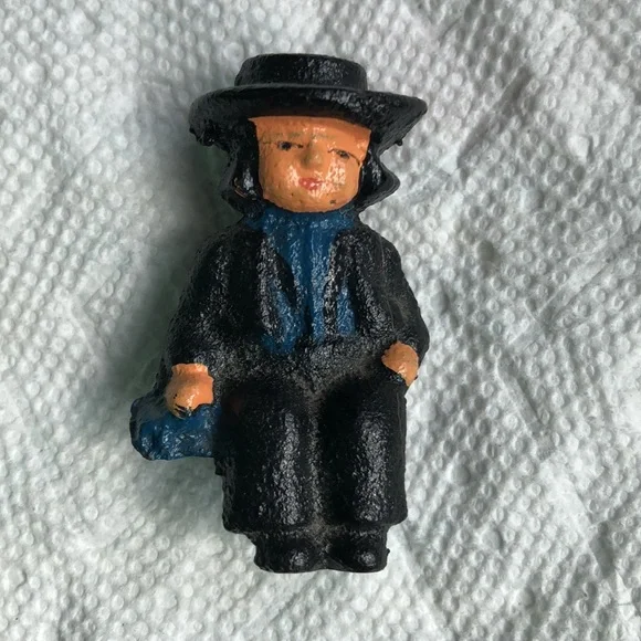 Cast Iron Figurines 5 Pieces - Picture 5 of 8